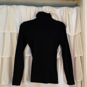 Black turtle neck